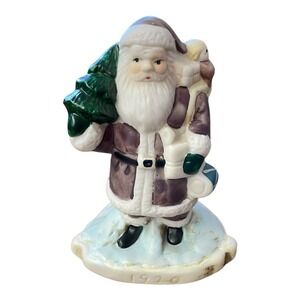 The Contemporary Santa 1920 Santa Through The Years Porcelain Figure